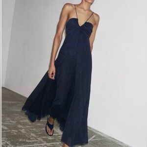 🔥🔥Zara  Navy Blue Women's Dress